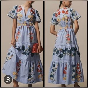 NWT Anthropologie Somerset Maxi Dress 2x